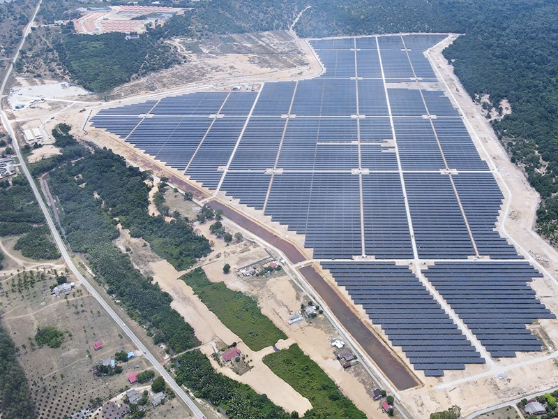 Malaysia 3MW Ground PV Power Plant 2023
