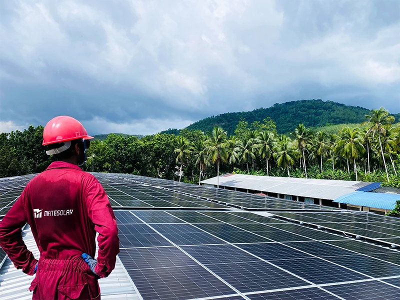 Sri Lanka 400kW Rooftop PV Power Plant 2024