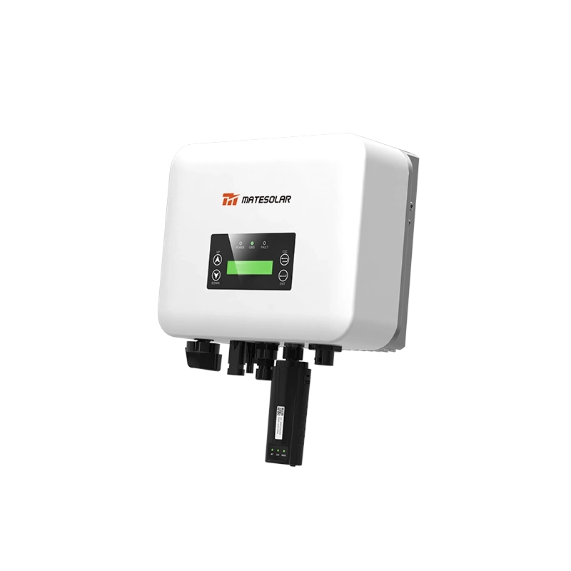 1-3kW Single Phase On-Grid Inverter with WiFi Monitoring & Backflow Protection for Smart Solar Management.