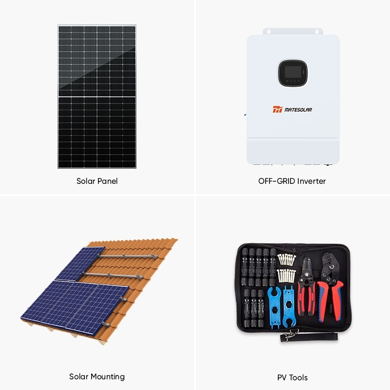 10kW off-grid solar system with battery storage for reliable, sustainable home energy independence.