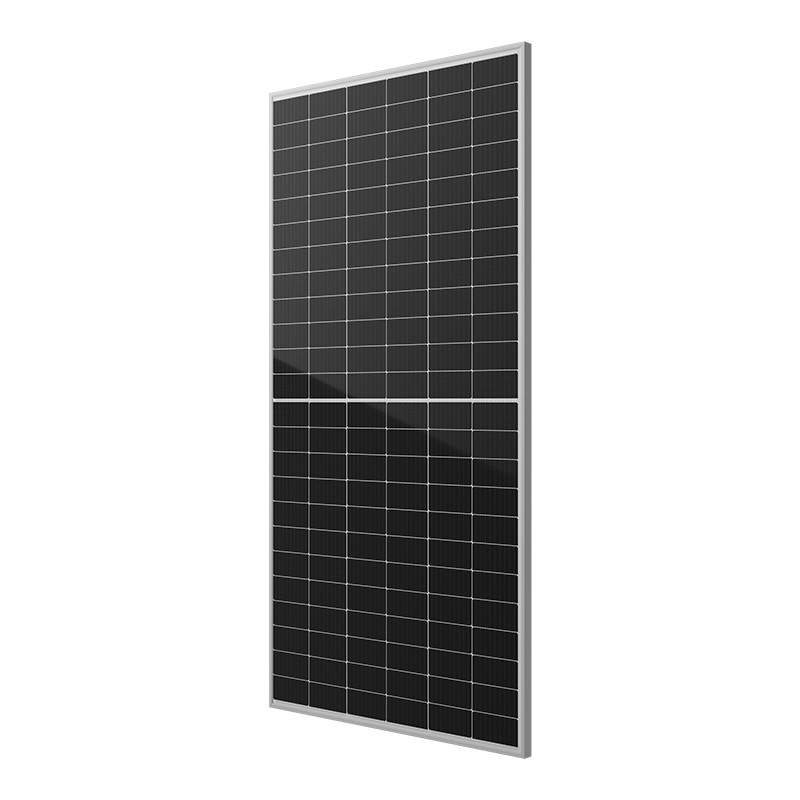182mm solar panel, 545-565W output, CSA certified, high efficiency monocrystalline cells, durable frame, 25 year performance warranty.