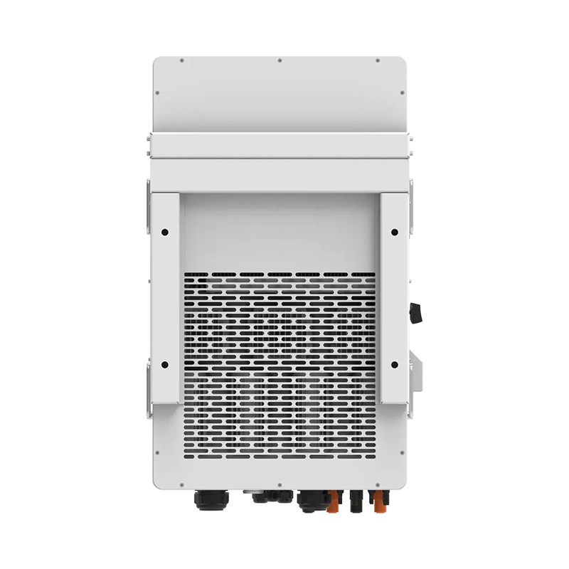 The 30kW-50kW hybrid inverter improves the efficiency of three-phase diesel generator sets, achieving seamless energy integration and fuel savings.