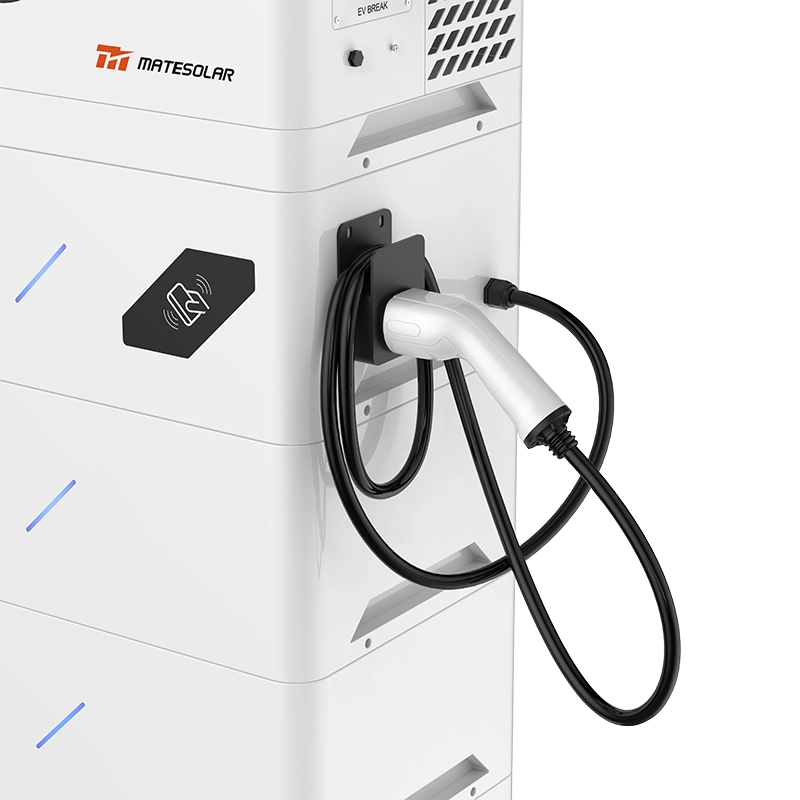 Almacenamiento solar y cargador de vehículos eléctricos integrados para una independencia energética sostenible y sin fisuras.