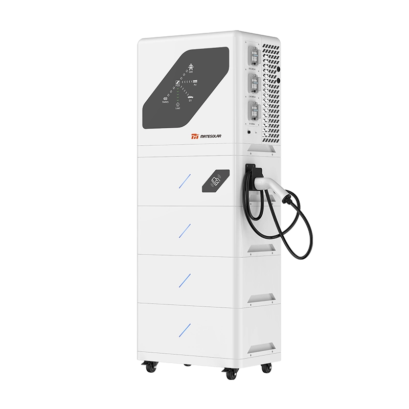 All-in-one solar storage with integrated EV charging for compact, efficient and seamless energy independence.