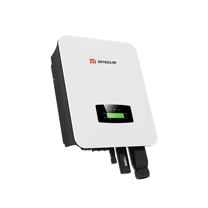 3-12kW compact hybrid inverters with seamless UPS integration for reliable single-phase power backup and energy management.