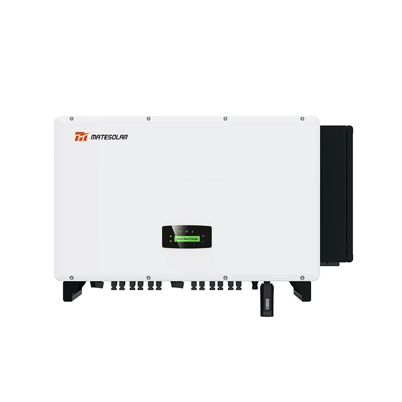 70-110kW high-efficiency three-phase grid-tied inverter, ideal for commercial solar integration, ensuring reliable power conversion.
