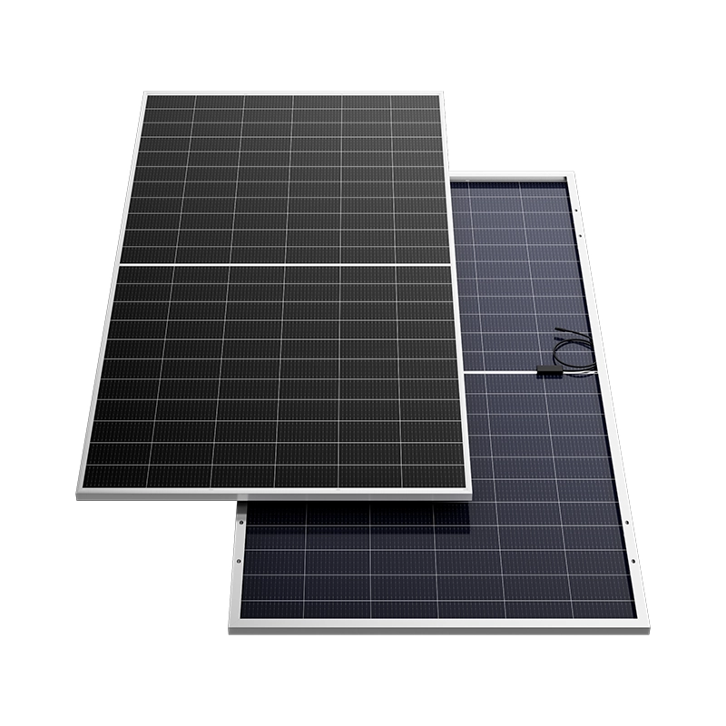 23.02% efficient N-type HJT solar module with 210mm cells, delivering superior performance and reliability for advanced photovoltaic applications.