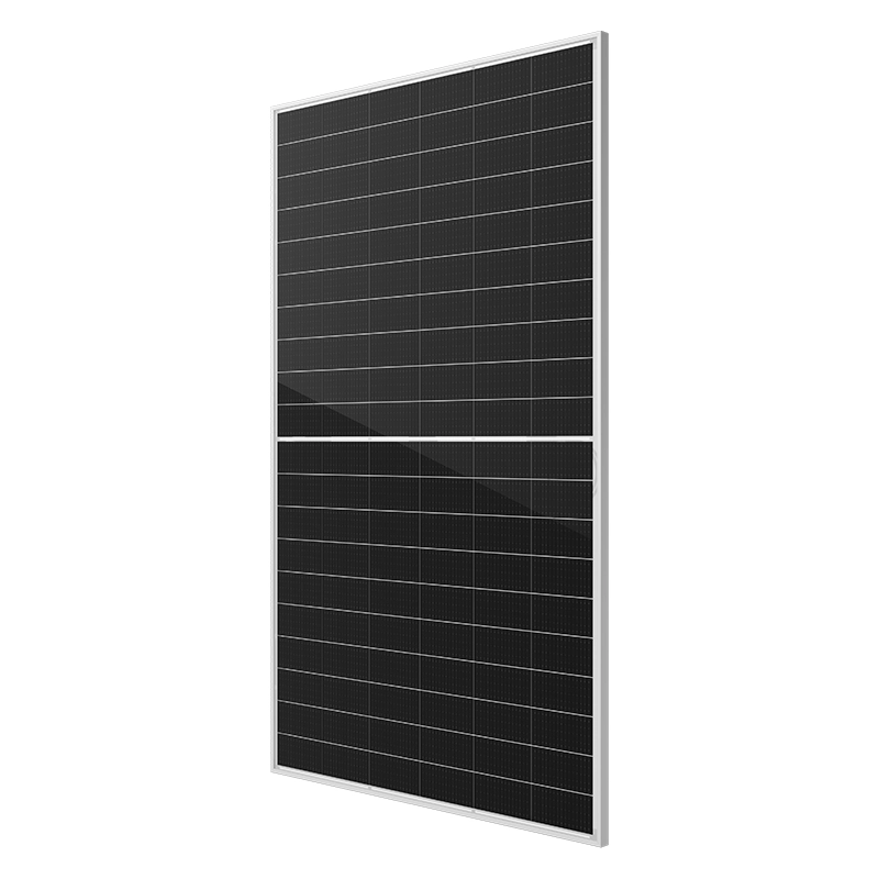 210mm N-type dual glass solar modules delivering 630-650W output with high efficiency and durability for industrial applications.