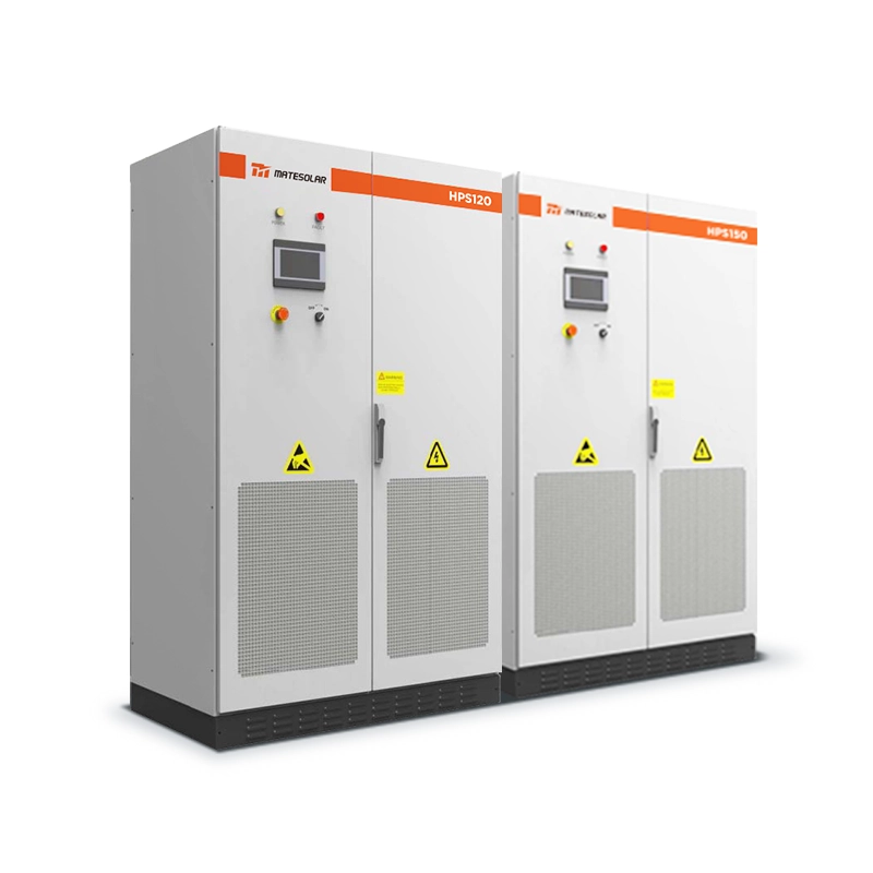 30-150kW hybrid inverters with integrated EMS for seamless energy management and grid independence.