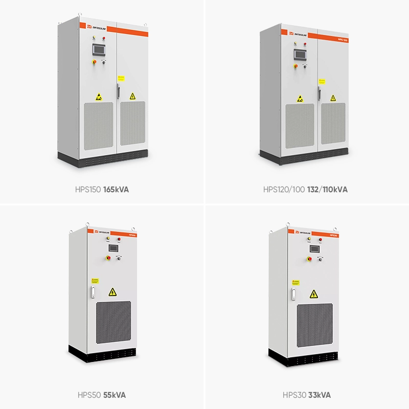 30-150kW hybrid inverters with all-in-one EMS for intelligent, scalable, highly efficient power management