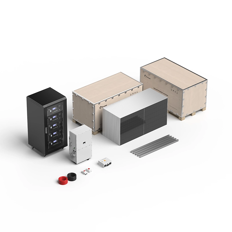 High-capacity 30-150KW commercial solar solutions for sustainable industrial resilience.