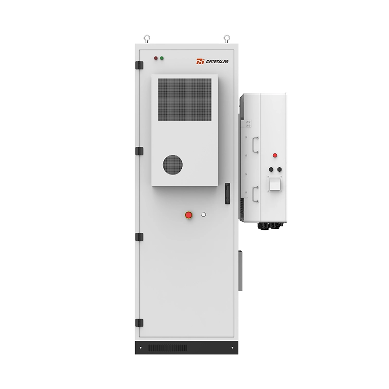 Compact 60kWh all-in-one outdoor solar ESS with integrated design for seamless renewable energy storage.