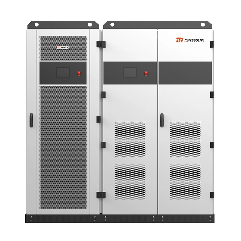 High-efficiency scalable hybrid inverters 30-500kW with seamless grid/solar integration, optimised for commercial energy storage solutions.