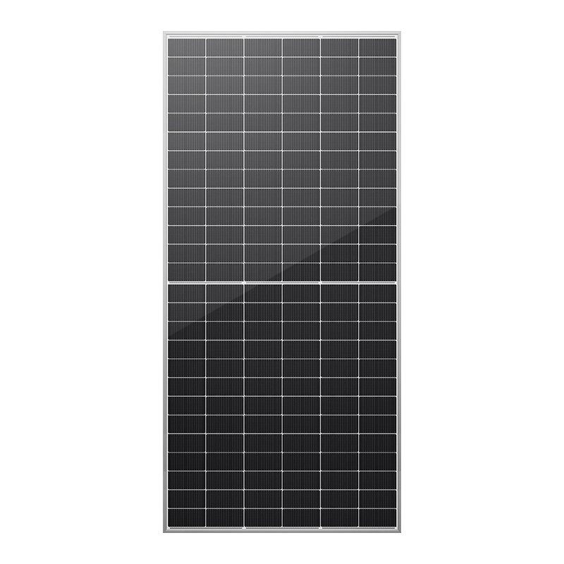 Topcon 144 cell solar panel, 590W-600W output, CE certified, high efficiency, durable, ideal for commercial/residential applications.