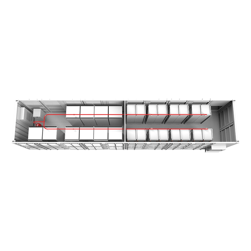 40ft Modular container energy storage system, integrated 1MW-2MWh energy storage, suitable for solar energy storage system