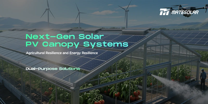 Sistemas fotovoltaicos solares de última generación: Soluciones polivalentes para la resiliencia agrícola y energética