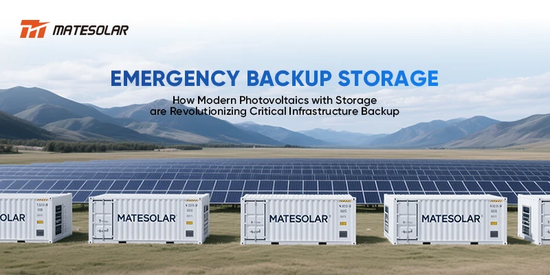 Redundancia renovada: Cómo la fotovoltaica moderna con almacenamiento está revolucionando la copia de seguridad de infraestructuras críticas