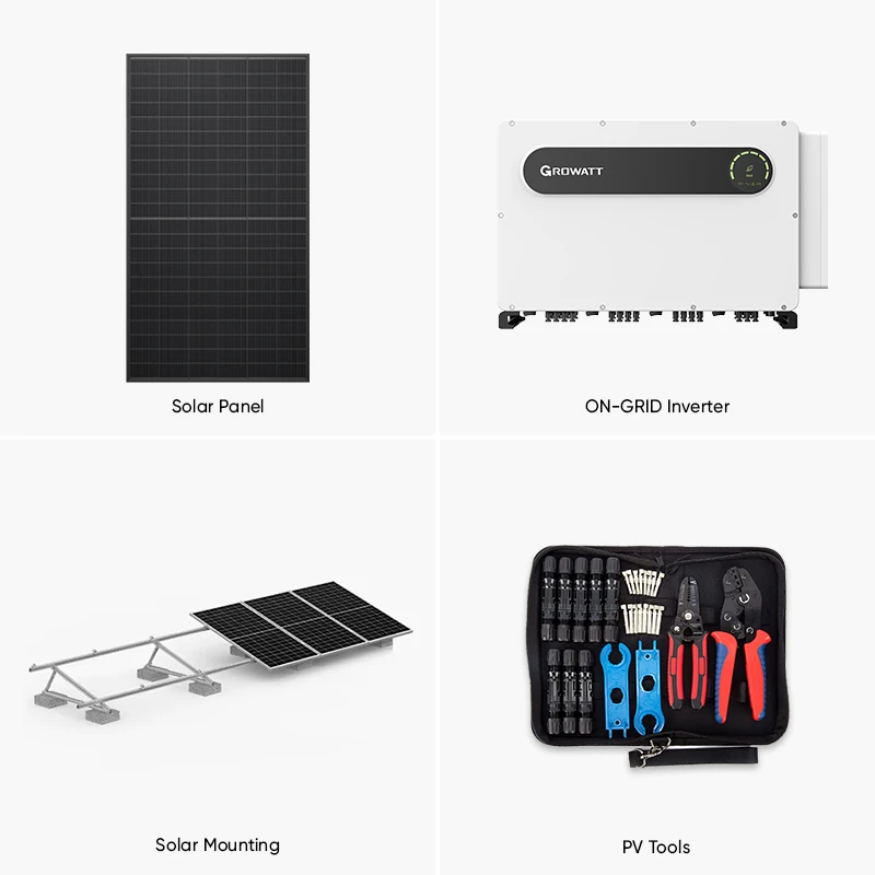 Best Selling 150KW Commercial On Grid Solar System Premium China Quality.