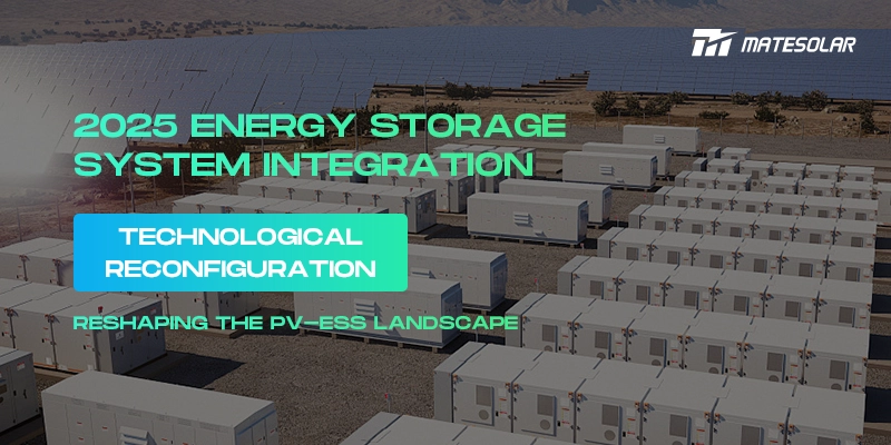 2025 Integration von Energiespeichersystemen: Technologische Neukonfiguration, die die PV-ESS-Landschaft verändert