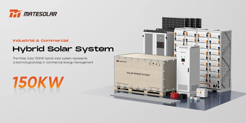 Revolutionierung der industriellen Energie: Das fortschrittliche 150KW-Hybrid-Solarsystem für die gewerbliche Nutzung