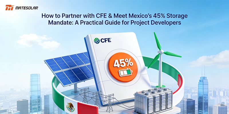 How to Partner with CFE & Meet Mexico’s 45% Storage Mandate: A Practical Guide for Project Developers