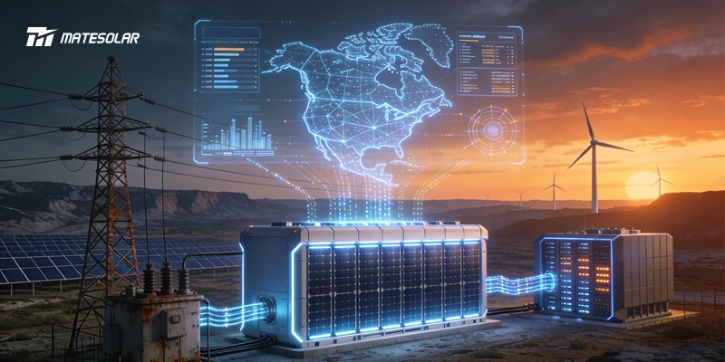 How AI and Aging Grids are Forging North America's Energy Storage Future