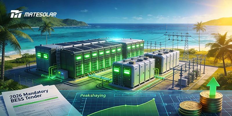 Jamaica Energy Storage Market 2026: The Ultimate Technical Guide to Winning the Caribbean‘s Largest Mandatory BESS Tender & Unlocking Peak-Shaving Economics