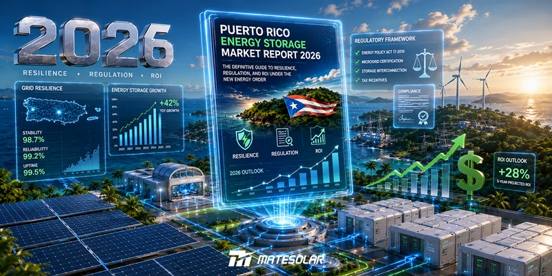 Puerto Rico Energy Storage Market Report 2026: The Definitive Guide to Resilience, Regulation, and ROI Under the New Energy Order