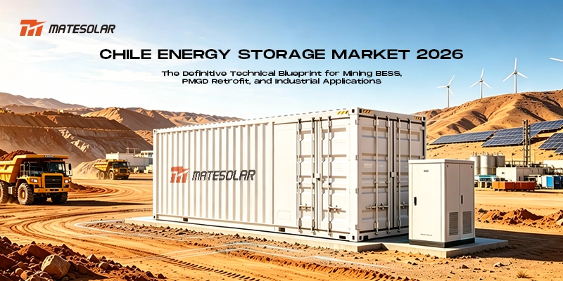 Chile Energy Storage Market 2026: The Definitive Technical Blueprint for Mining BESS, PMGD Retrofit, and Industrial Applications