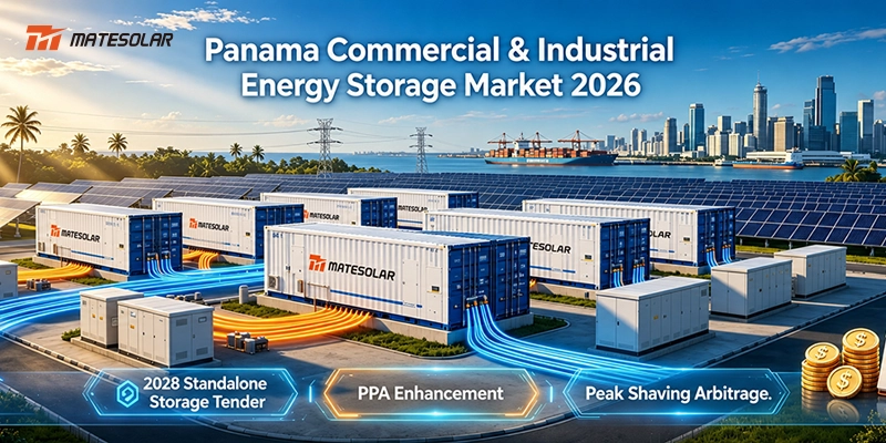 Panama Commercial & Industrial Energy Storage Market 2026: The Definitive Guide to Capturing the 2028 Standalone Storage Tender, PPA Enhancement, and Peak Shaving Arbitrage